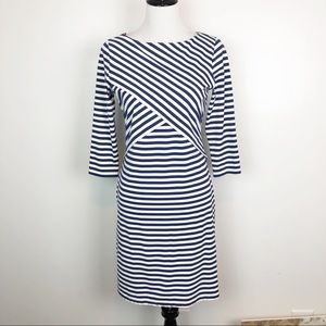J. McLaughlin Striped Layered Dress